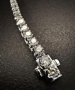 Bracciale  Tennis   con   Diamanti  